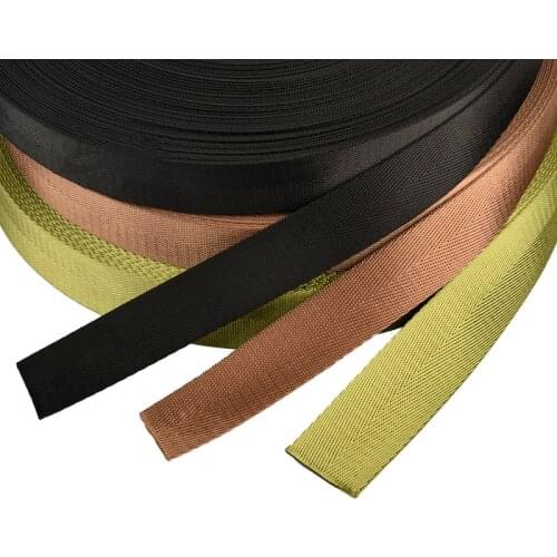 45 Yards Strong Bundle PP Belt Webbing Tape Chevron Equipment Polyester Outdoor Backpack Strap Garments Parts 20/25/32/38mm