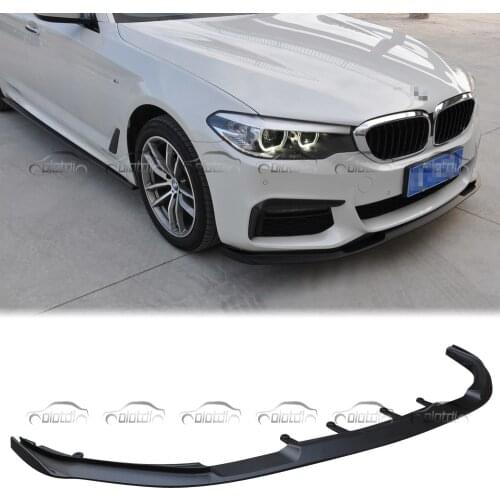 ABS Material Front Bumper Lip Spoiler Body Kit For BMW G30 G31 M Tech M Sport