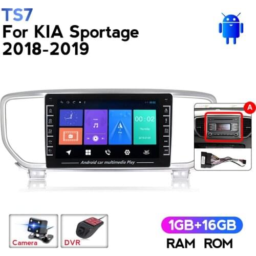 2021 In Stock 1280X720 IPS Android Car Radio Multimedia Video Player Navigation GPS No 2 Din DVD for Kia Sportage 4 2018 2019