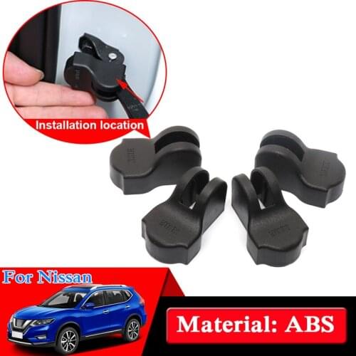 Car Styling Door Check Arm Protection Cover For Nissan X-Trail Qashqai Kicks NV200 NP300 Navara Car Door Lock Protective Cover