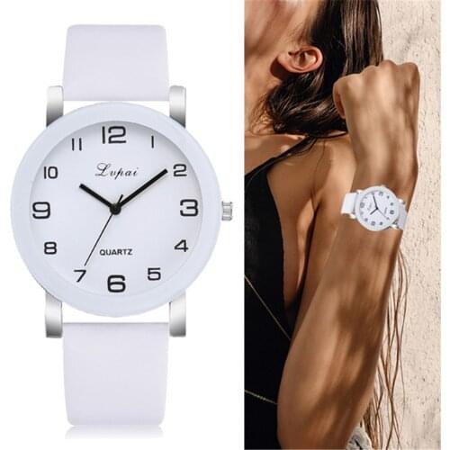 Lvpai Brand Quartz Watches For Women Luxury White Bracelet Watches Ladies Dress Creative Clock Watches New Relojes Mujer 233