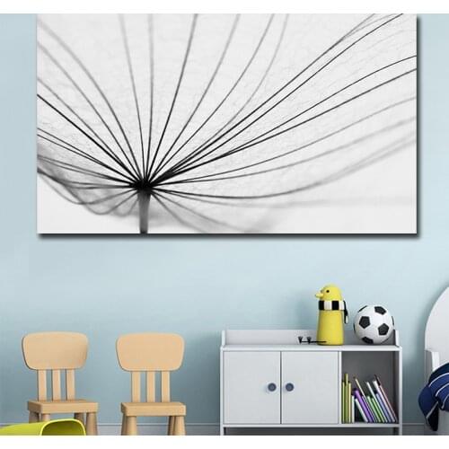 Black and White Modular Painting Posters and Prints on Canvas Big Size Cuadros Wall Art Picture For Living Room Dropship Canvas