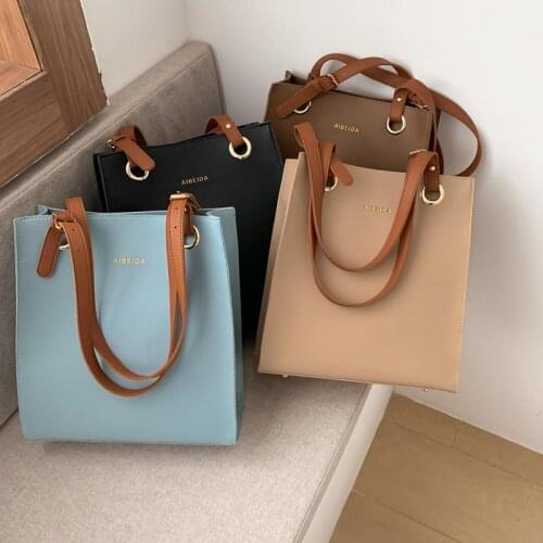 Ladies Handbags Women Fashion Bags Designer Tote Luxury Brand Leather Shoulder Bag Women Top Handle Bag Female Sac A Main 2020