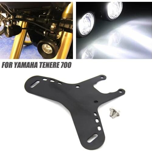 Motorcycle Fog Lights For YAMAHA Tenere 700 T700 XTZ 700 T7 Auxiliary Bracket Driving Lamp Spotlight Bracket Holder Spot Light