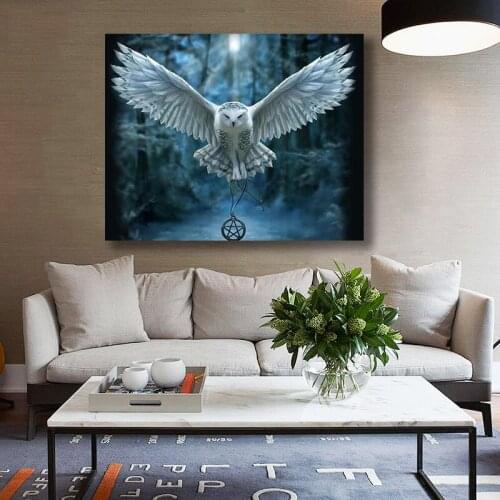 Painting by numbers art paint by number Diy nighthawk decorative painting hand-filled color decoration painting oil paintin