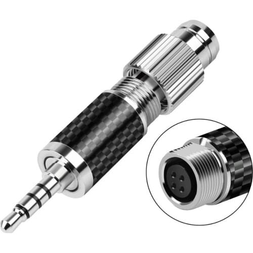 Type-C XLR 2.5 3.5 4.4 6.35mm 8 In 1 Multi-Function Plug Connector HiFi Headphone Cable Adapter DIY Rhodium Self-Locking Plugs