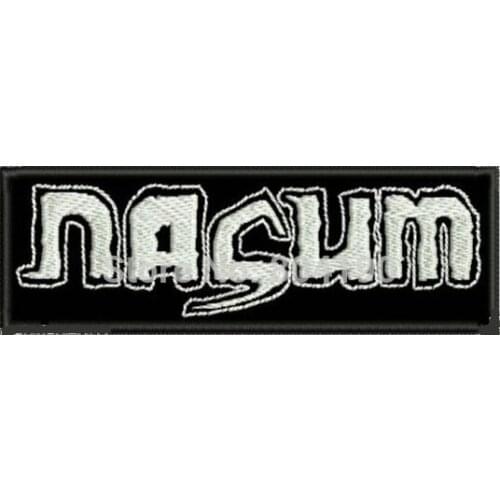 NASUM GRINDCORE BRUTAL DEATH INSECT WARFARE INFEST EMBROIDERED IRON On Patch APPLIQUE Rock Punk Badge