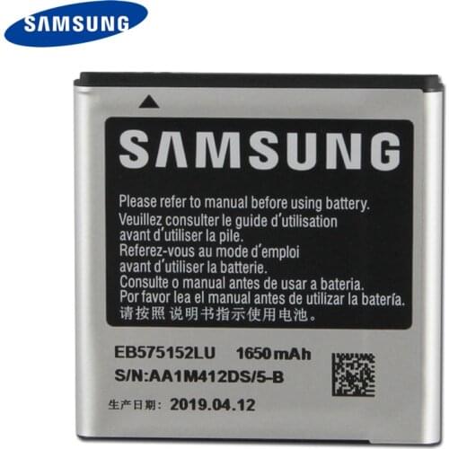 Original Replacement Phone Battery EB575152LU For Samsung Galaxy S I919U I9000 i9001 I9003 I589 I8250 EB575152VA/VU 1650mAh