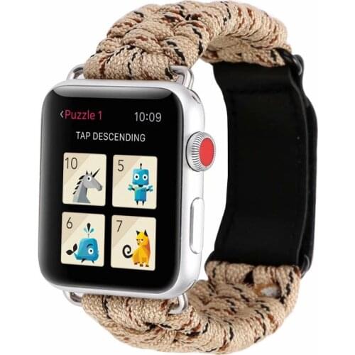 Nylon watchbands for apple watch band 44mm 40mm apple watch 4 5 sports Bracelet strap for iWatch 1 2 3 38mm 42mm accessories