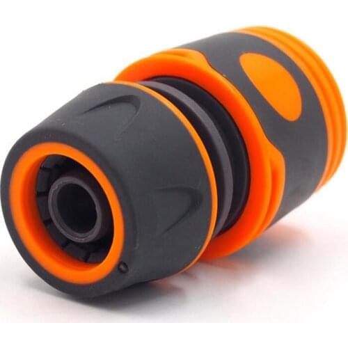 Garden Sprinkle 1/2" or 3/4" Water Hose Connector Pipe Adaptor Tap Hose Pipe Fitting Set Quick connector with Rubber Material