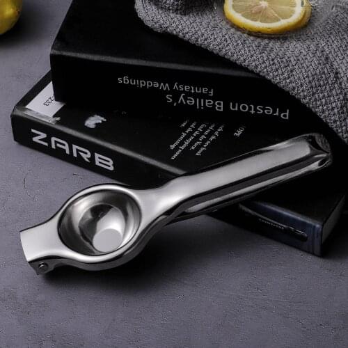 Lemon Squeezer Fruits Juice Orange Hand Manual Juicer Fast Handle Press Stainless Steel Multifunctional Juicing Kitchen Tools