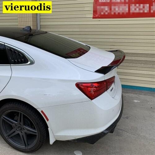 For Chevrolet Malibu XL spoiler carbon fiber/FRP Primer rear wing R style accessories Car refitt 2016-2019 years