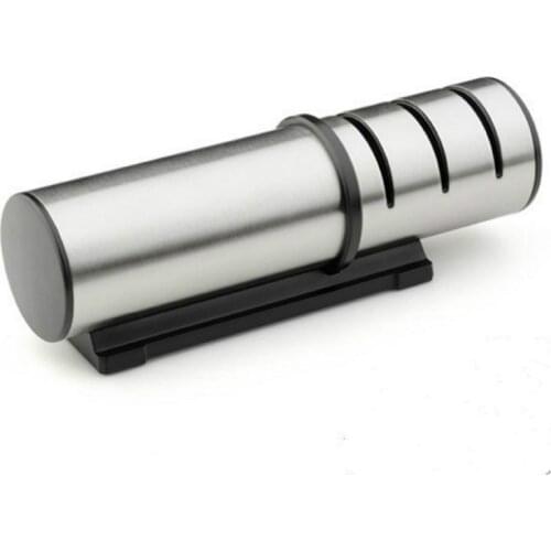 TAIDEA 3 Stage Round Stainless Steel Kitchen Manual Knife Sharpener T1202DC For Kitchen Tools h4