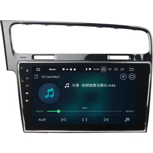 10.1" Android 8.0 Car DVD Radio GPS Navigation for VW Volkswagen Golf 7 2013 2014 2015 4GB RAM Bluetooth WIFI USB 32GB ROM