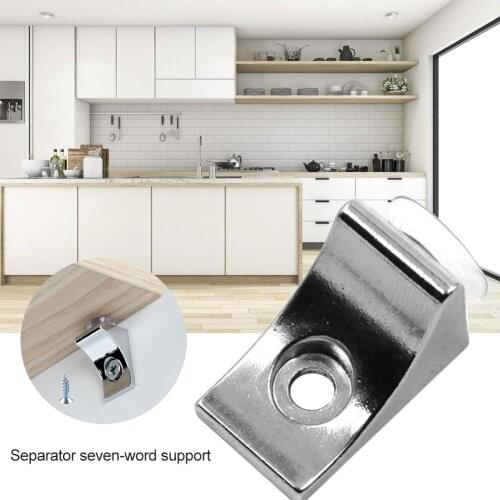 10pcs Right Angle Glass Shelf Suction Cup Fixing Support Clip Bracket Clamp For Cupboard Glass Bracket Supporter Holder
