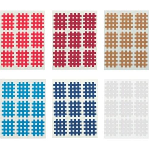 10Pcs Physical Athletic Soccer Joints Pain Relief Kinesiology Tape Elastic Solid Color Multi-colour Sports Muscle Tape