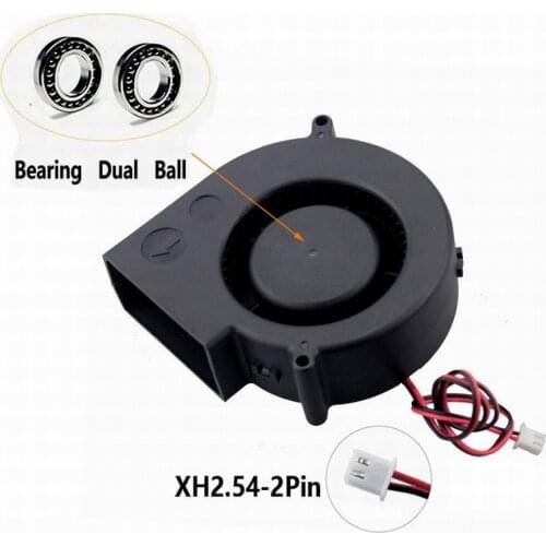 100pcs Gdstime 12V Dual Ball 97mm x 33mm 9733B High Speed Big Airflow DC Brushless Blower Cooling Fan big sales