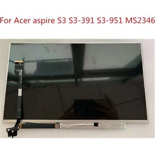 13.3" LCD Screen for ACER aspire S3-391 S3-951 MS2346 1366X768 HD B133XTF01.1 B133XW03 V3 B133XTF01