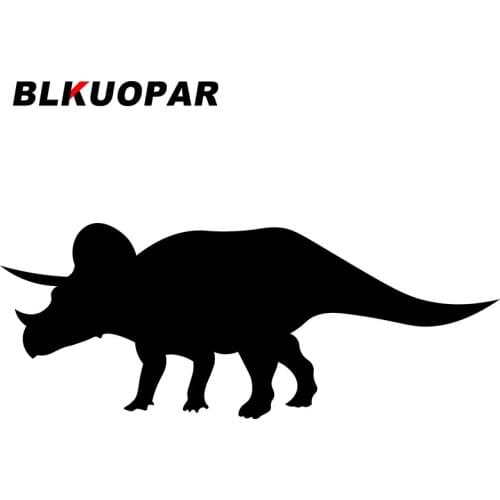 BLKUOPAR for Tyrant Dinosaurs Silhouette Car Stickers Sunscreen Fashionable Decals Windshield Motorcycle Decor Car Label