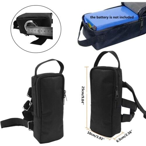 9.84"*3.93" Electric Bike Case Bag Storage Bicycle Ebike Cycling Li-lon battery Scooter Bike Bag MTB Accesorios