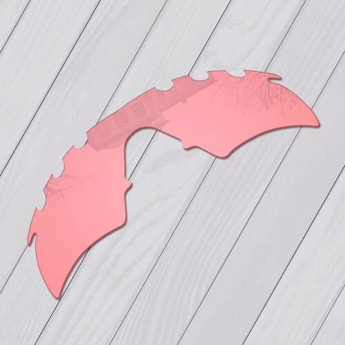 E.O.S Replacement Lenses for Oakley M Frame Hybrid Vented Sunglasses - HD Pink Non Polarized