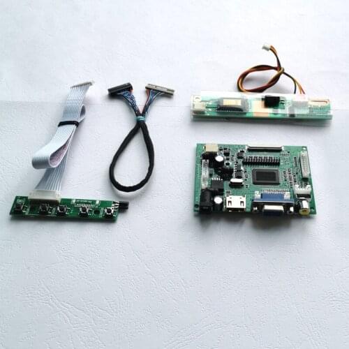 For N121I1/N121I3 LVDS 20-Pin laptop screen 1280*800 12.1" VGA 2AV 1CCFL inverter LCD screen controller drive board DIY set