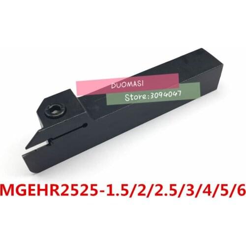 MGEHR2525-1.5 MGEHR2525-2 MGEHR2525-2.5 MGEHR2525-3 MGEHR2525-4 MGEHR2525-5 MGEHR2525-6 CNC Lathe External Turning Tool Holder