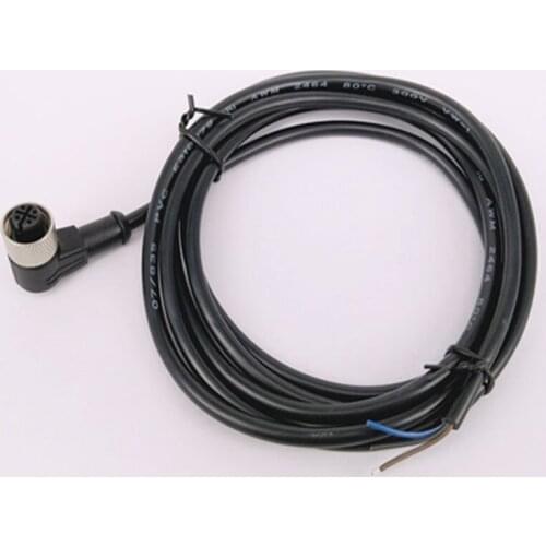 Bent M8 M12 Connector Proximity switch sensor connector straight 3PIN 4Pin head Length 2M/5M Cable connector Aviation plug