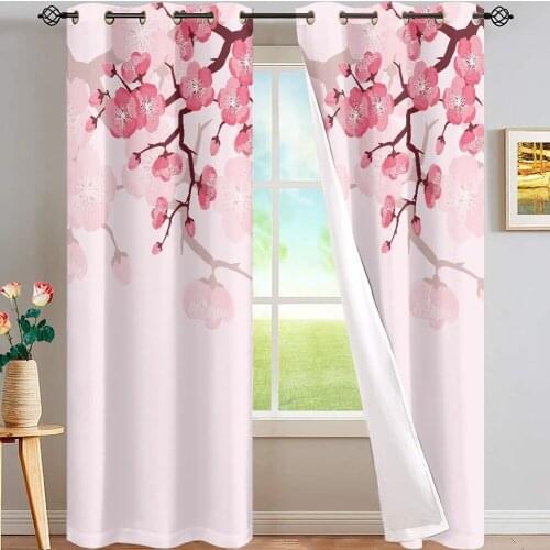 JPZN Curtains In The Living Room On The Window