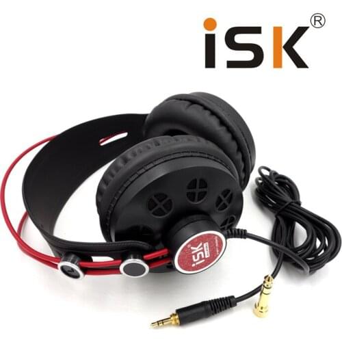 Fashion & stylish ISK HP-580 Monitor earphones HIFI earphone Apply to appreciate music watching movies and monitor