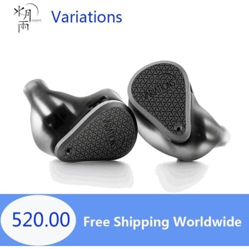 MoonDrop Variations 2021 flagship In-Ear Earphones 2EST+2BA+DD Earbuds Tribrid IEMs with Detachable Cable