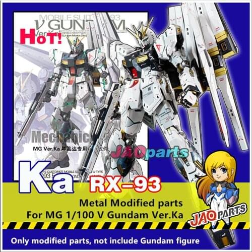 JAOparts Metal Modified parts set for MG 1/100 RX-93 Nu V Ver.Ka DJ018