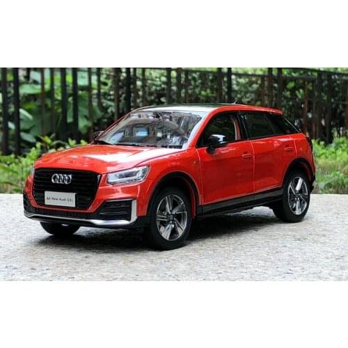 Original authentic 1:18 Scale All New Audi Q2L 2019 Blue/Orange/Black Diecast Static Simulation Alloy Model Car Gifts Collection