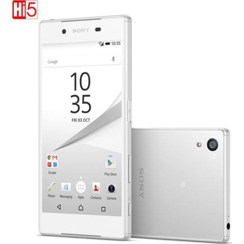 Original Unlocked Sony Z5 E6683/E6653 Phone RAM 3GB ROM 32GB GSM WCDMA 4G LTE Android Octa Core 5.2 Inch 23MP Camera