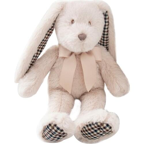 32cm Plush Bunnies Soft Stuffed Animals with Long Ears Cute Bunny Rabbit Toys for Baby