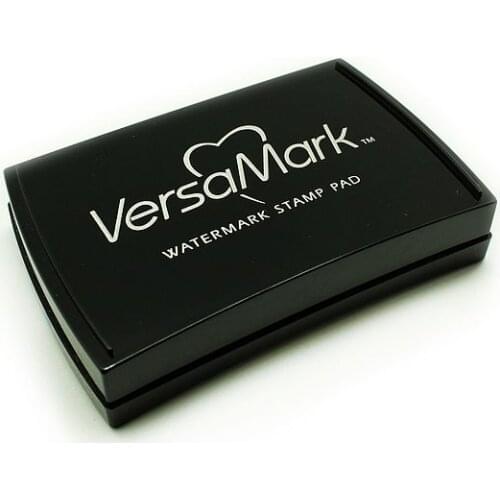 Tsukineko Transparent Ink Pads VM-001 VMS VersaMark Pigment Inkpads Clear Watermark Stamp Pad Japan