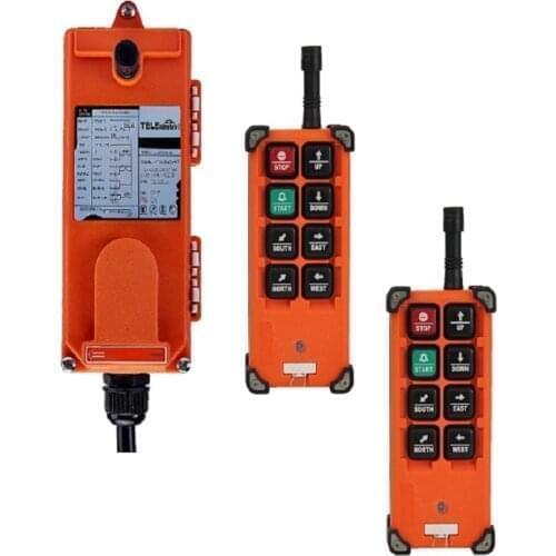 2 transmitter 1 Receiver FF21-E1B 6 channels 1 speed hoist crane wireless industrial remote controller
