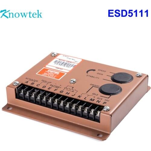 ESD5111 Engine Speed Control Governor Unit Controller for Diesel Generator