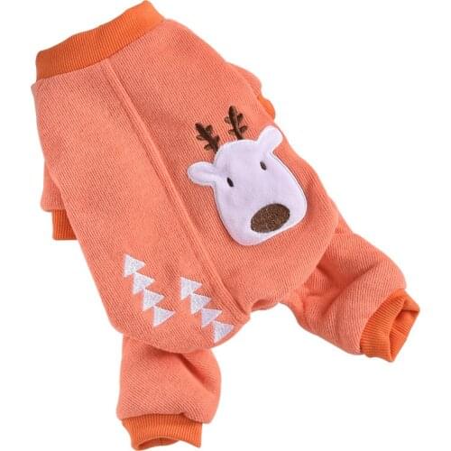 Christmas Pet Clothes Winter Dog Clothing Coat Hoodie Jumpsuit Puppy Yorkshire Pomeranian Schnauzer French Bulldog Costume Pants