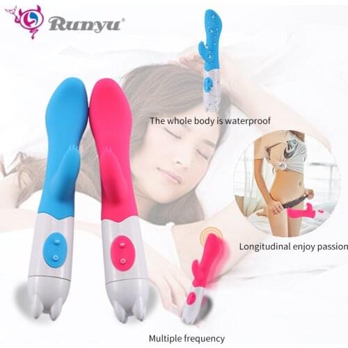 2 Colors Oral Clit Vibrators for Women Battery Clitoris Magic Wand Vibrator Rabbit Vibrator Adult Sex Toys Vibrator for Clitoris
