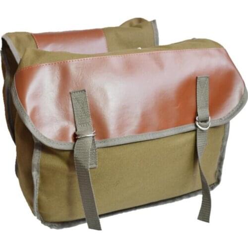 Waterproof motorcycle bag, replaceable motorcycle bag, multi-function storage bag, canvas leather, motorcycle luggage bag