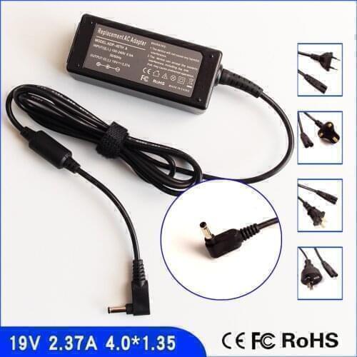 19V 2.37A Laptop Ac Adapter Charger For ASUS ZenBook UX31A-C4029H UX21A-K1004H UX31A-R4004H UX31A-C4033H UX31A-R4003P UX31A-2D