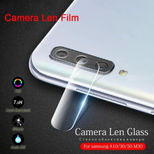 Len Glass for Samsung A9 2018 A7 A6 A8 Plus Back Camera Lens Screen Protector Protective Glass for Samsung Galaxy A50S A30S A20S