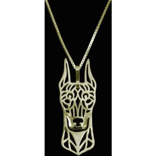 DAGNGAO fashion Newest Handmade Hollow Manchester Terrier pendant women choker Necklace Dog Jewelry Pet Lovers Gift