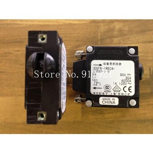 [ZOB] The United States AIRPAX IEGF6-1REC4-35698-1-V equipment Ebers breaker 1P30A 80VDC --12PCS/LOT