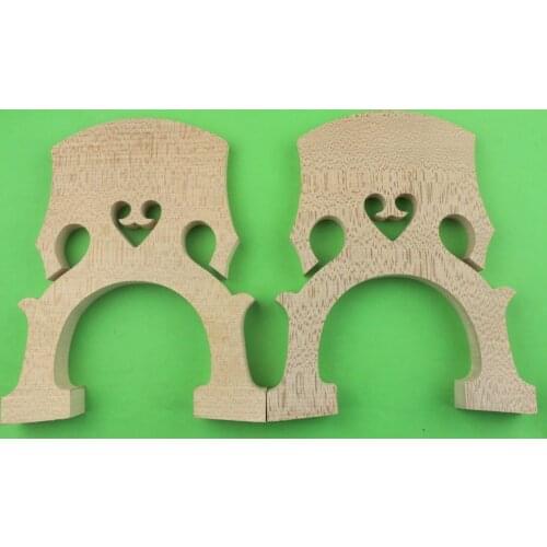 1 pc European high-grade maple double Bass Bridge 3/4 size belgian style