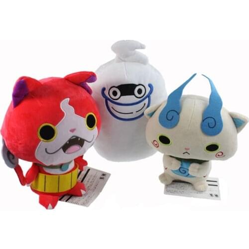 30cm 4Styles Game Yo-kai Classic Dolls Yokai Watch Plush Toys Stuffed Soft Plush Action Figure Toys