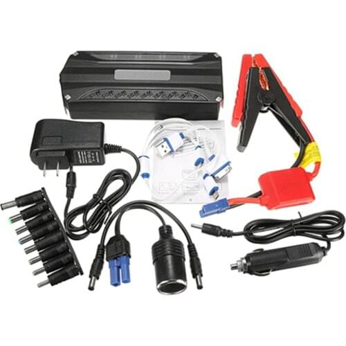 68800mAH 12V USB Car Jump Starter Power Booster Charger Auto Truck SUV Portable Maintainer Kit