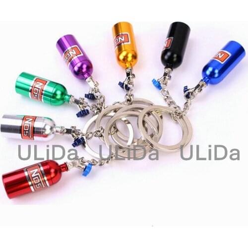 Alum. Nos Nitrous Oxide Balance Weight Bottle 7g Simulation for 1/10 1:8 Rc Car