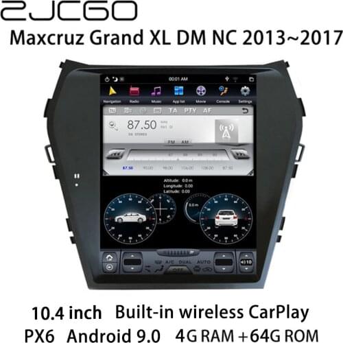 Car Multimedia Player Stereo GPS DVD Radio Navigation NAVI Android Screen for Hyundai Santa Fe Maxcruz Grand XL DM NC 2013~2017